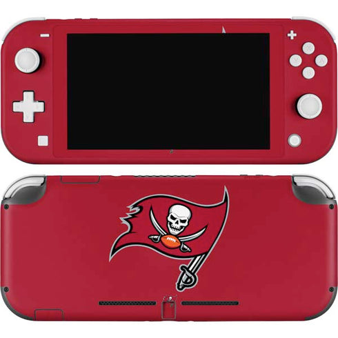 NFL Tampa Bay Buccaneers Large Logo Nintendo Switch Lite Skin